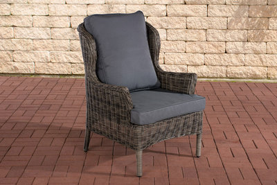 Fauteuil Jirdan Grijs-meliert,eisenGrijs
