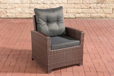 PolyRoodan fauteuil Fosoli Bruin-meliert,anthrazit