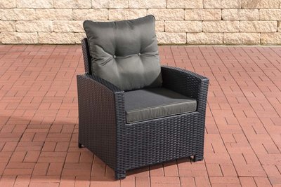 PolyRoodan fauteuil Fosoli Zwart,anthrazit