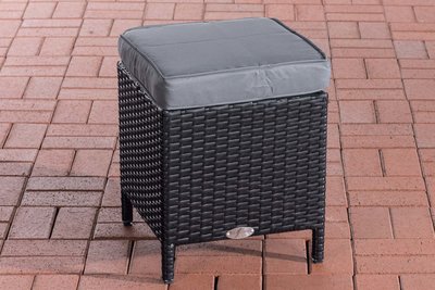 Hocker Volati Zwart,eisenGrijs