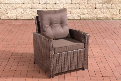 PolyRoodan fauteuil Fosoli Bruin-meliert,terraBruin