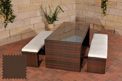 Wicker Barset Caruno Bruin-meliert,terraBruin