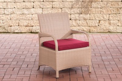 Stoel Pozzi sand,rubinRood