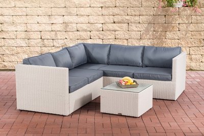 Tuinset Lebire 5 mm eisenGrijs,perlWit