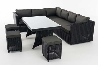 Tuinset Sirini 5 mm Zwart,anthrazit