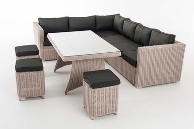 Tuinset Sirini 5 mm perlWit,anthrazit