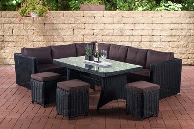 Tuinset Sirini 5 mm Zwart,terraBruin