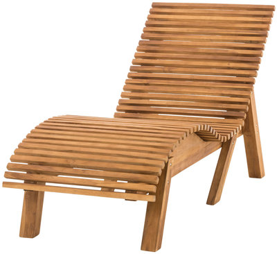 Ilbi Vierkante Bosbank teak,80 cm,