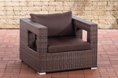 Fauteuil Honolulu Bruin-meliert,terraBruin
