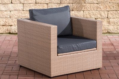 Fauteuil Taberi sand,eisenGrijs
