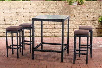 Tuinbar Ilei 5mm Zwart,terraBruin