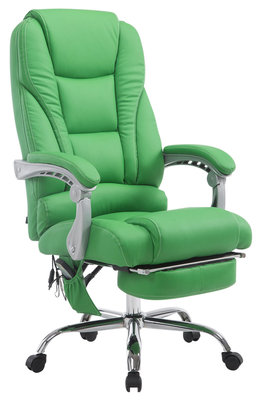 Picifac bureaustoel met massagefunctie V2 kunstleer Groen