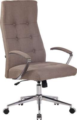 Bureaustoel Fann Taupe,Stoff