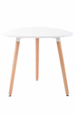 Keukentafel Ibinri Wit,80 cm