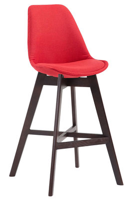 Barkruk Cennas Stof Rood,cappuccino
