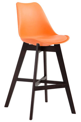 Barkruk Cennas Kunststof Oranje,cappuccino