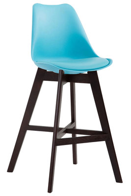 Barkruk Cennas Kunststof Blauw,cappuccino