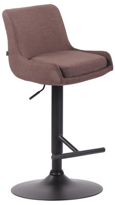 Barkruk Cleb Stof Bruin,Zwart