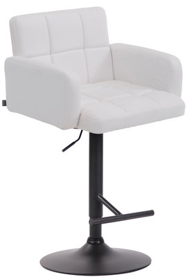 Barkruk Les Engalos Wit,Zwart