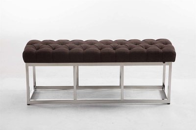 Bank Uman E stof Bruin,120 cm