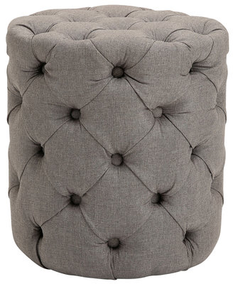 Hocker Drinca Stof Taupe,M