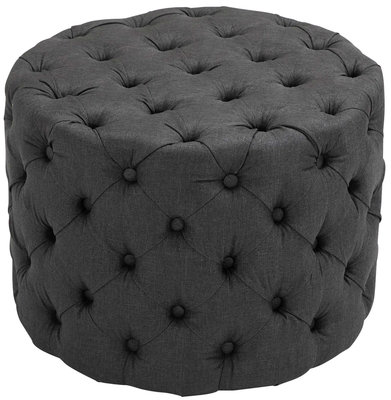 Hocker Drinca Stof Grijs,L