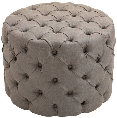 Hocker Drinca Stof Taupe,L