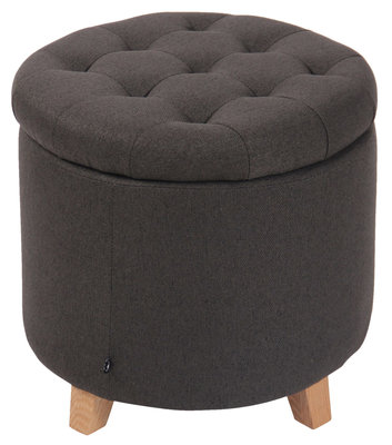 Hocker Mirsi Grijs,Stoff