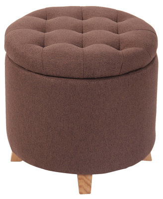 Hocker Mirsi Bruin,Stoff