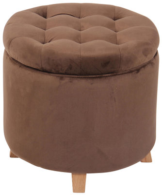 Hocker Mirsi Bruin,Samt