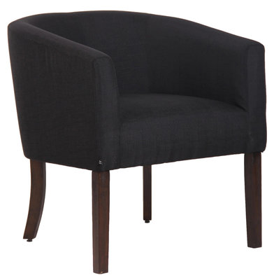 Fauteuil Namee Stof Zwart,antik