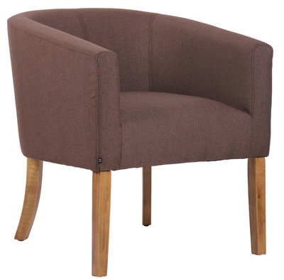 Fauteuil Namee Stof Bruin,antik-hell