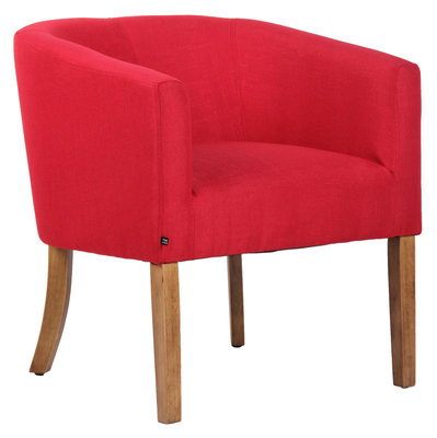 Fauteuil Namee Stof Rood,antik-hell