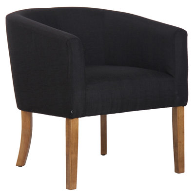 Fauteuil Namee Stof Zwart,antik-hell
