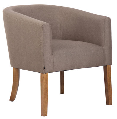 Fauteuil Namee Stof Taupe,antik-hell