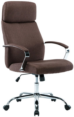 Bureaustoel Fora XL Bruin,Stoff