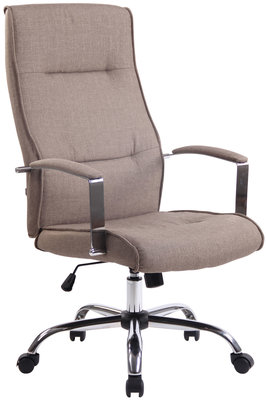 Bureaustoel Partlond Taupe,Stoff