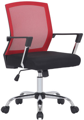 Bureaustoel Mobletan Zwart/Rood