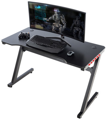 Gaming tafel Lewiston Zwart
