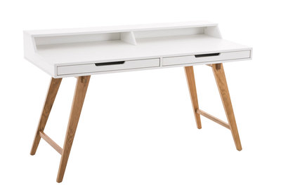 Bureau Oaten Wit,140 cm