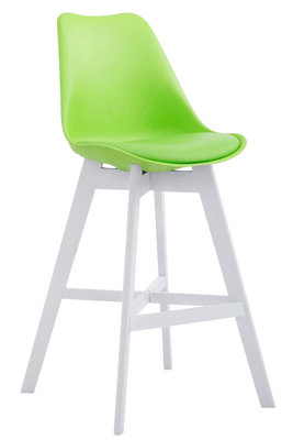 Barkruk Cennas Kunststof Groen,Wit