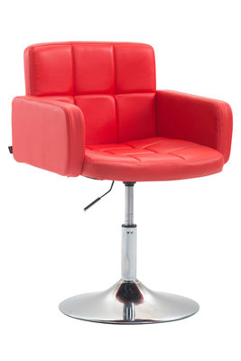 Lounger Les Engalos Kunstleer Rood
