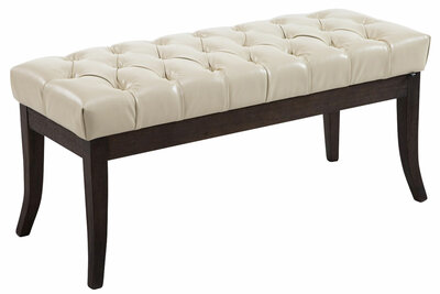Bank Remsas Creme,100 cm