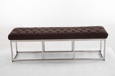 Bank Uman E stof bruin,150 cm, Bruin