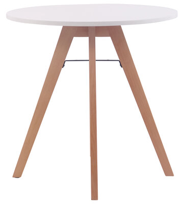Keukentafel Voktir 75 cm, Wit
