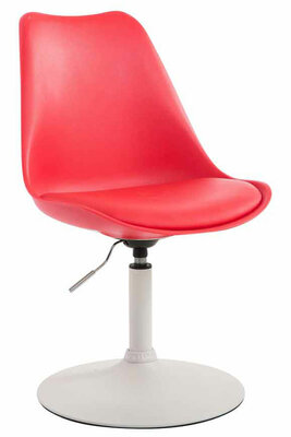 Eetkamerstoel Maverick kunststof wit,rood, Rood