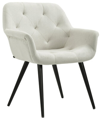 Eetkamerstoel Longfard beige,Stof,