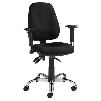Bureaustoel Palm Zwart Ergonomisch Design Default Title
