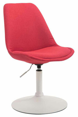 Eetkamerstoel Maverick stof rood,wit, Rood