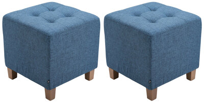 Set van 2 hockers Phoraa Blauww